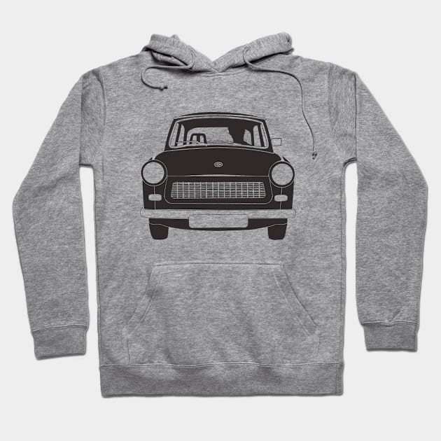 Retro Car Design Hoodie by New East 